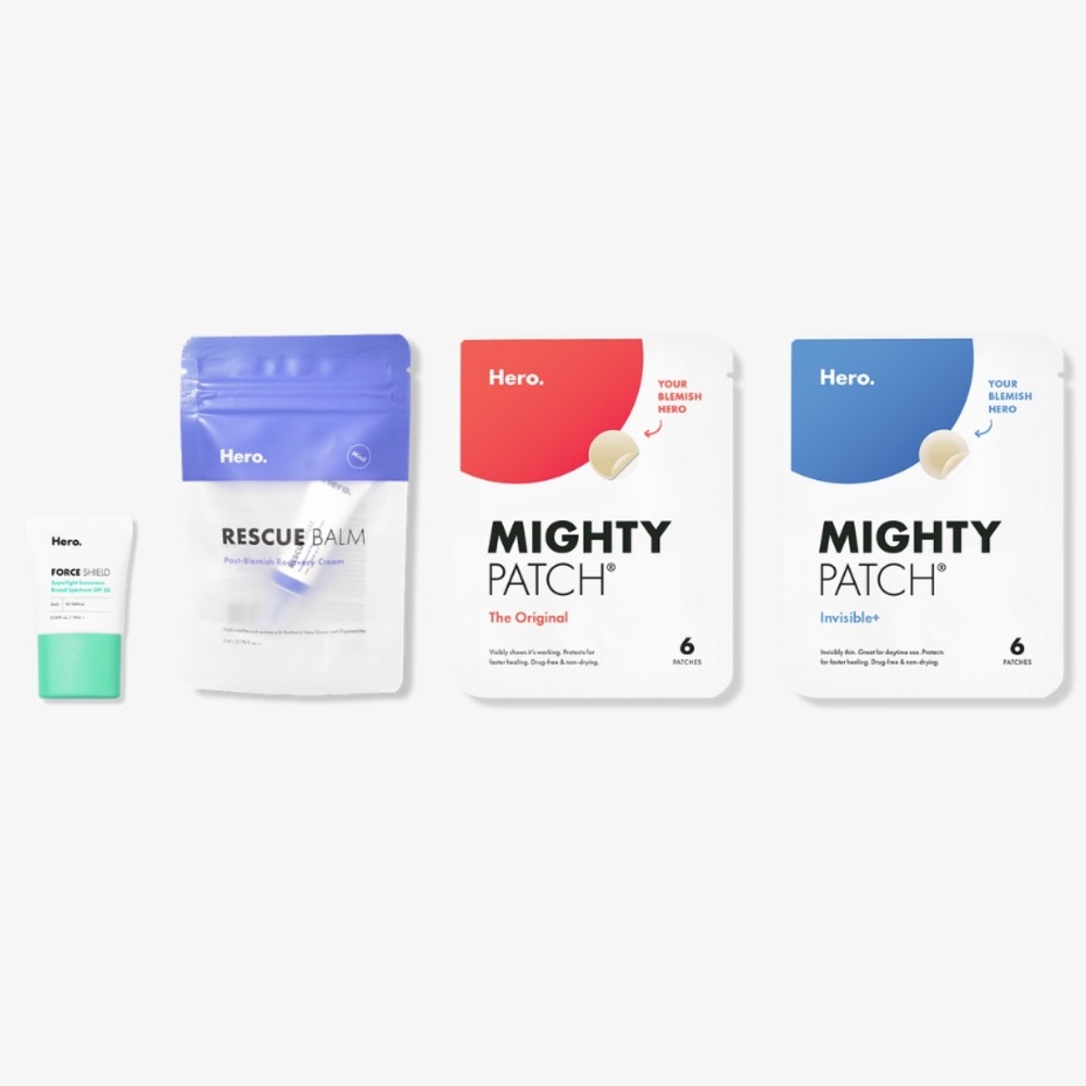 Hero Mighty Patch and Rescue Balm Set